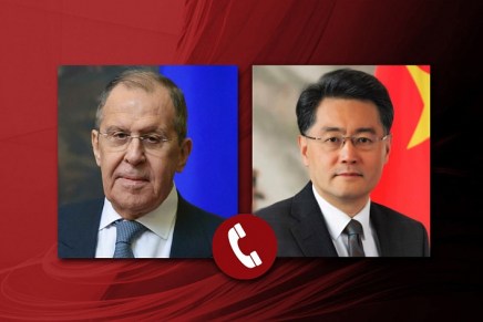 Cina-Russia: Qin Gang e Lavrov respingono la propaganda&nbsp;occidentale