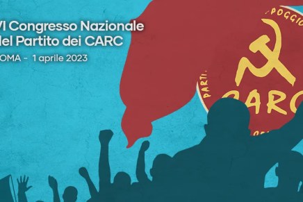 “Opporsi risolutamente al progetto egemonico statunitense” – Intervento di Giulio Chinappi al Congresso del Partito dei&nbsp;CARC