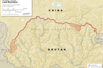 Il Bhutan stretto tra India e&nbsp;Cina