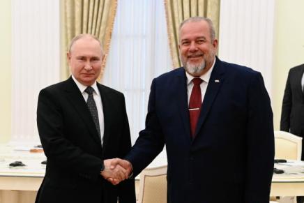 Il primo ministro cubano Marrero visita la Russia e incontra&nbsp;Putin