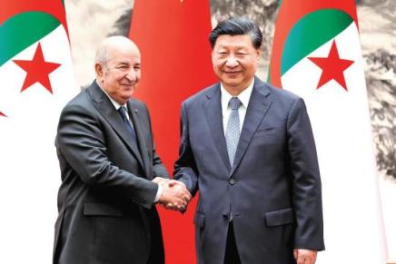 Il presidente algerino Abdelmadjid Tebboune in visita in&nbsp;Cina
