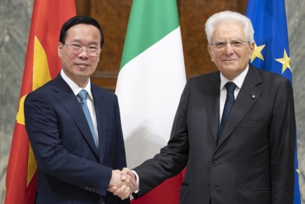 Italia e Vietnam rafforzano il proprio partenariato&nbsp;strategico