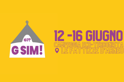 Contributo della CUB di Pisa per il campeggio contro il&nbsp;G7