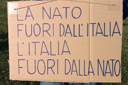 Contro la NATO e la militarizzazione del territorio&nbsp;italiano