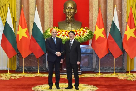 La visita del presidente bulgaro Rumen Radev in&nbsp;Vietnam