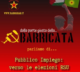 La Barricata – Verso le elezioni&nbsp;RSU
