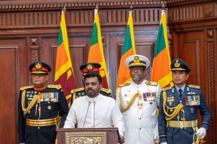 Il presidente dello Sri Lanka Dissanayake in visita in&nbsp;Cina