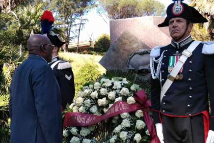 In visita in Italia, il vicepresidente di Cuba rende omaggio a José&nbsp;Martí