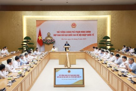 Il Primo Ministro chiede di consolidare l’integrazione internazionale del&nbsp;Vietnam