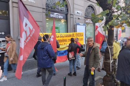 L’Italia con il Venezuela bolivariano: i presìdi di Napoli e Milano contro l’aggressione imperialista L’Italia con il Venezuela bolivariano: i presìdi di Napoli e Milano contro l’aggressione imperialista
