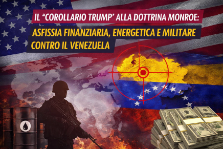 Il “Corollario Trump” alla Dottrina Monroe: geometria dell’asfissiafinanziaria e militare&nbsp;nell’emisfero