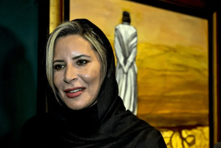 Aisha Gheddafi invia un messaggio e un monito forte e profondo al popolo iraniano: “Al popolo resiliente e amante della libertà&nbsp;dell’Iran!”