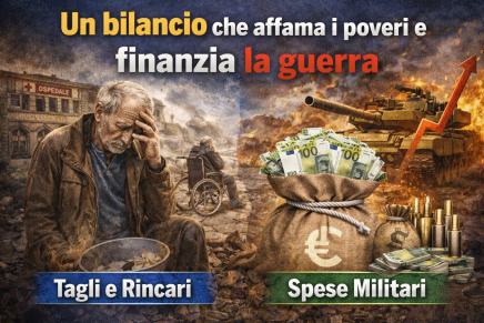 Non si risparmia sulla pelle delle classi&nbsp;popolari