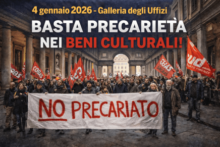 Seminario sull’economia di guerra e della precarietà: intervento delle lavoratrici dei beni&nbsp;culturali