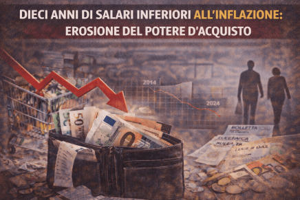 L’inesorabile erosione del potere d’acquisto