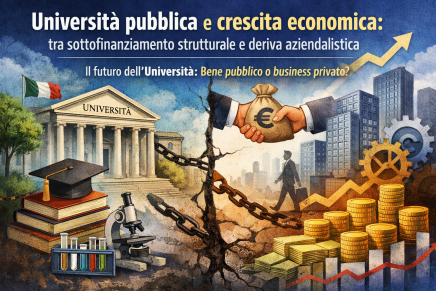 Università pubblica e crescita economica: tra sottofinanziamento strutturale e deriva&nbsp;aziendalistica