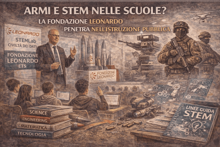 Secondo voi una fondazione legata ad una nota azienda di armi si occupa delle materie&nbsp;STEM?