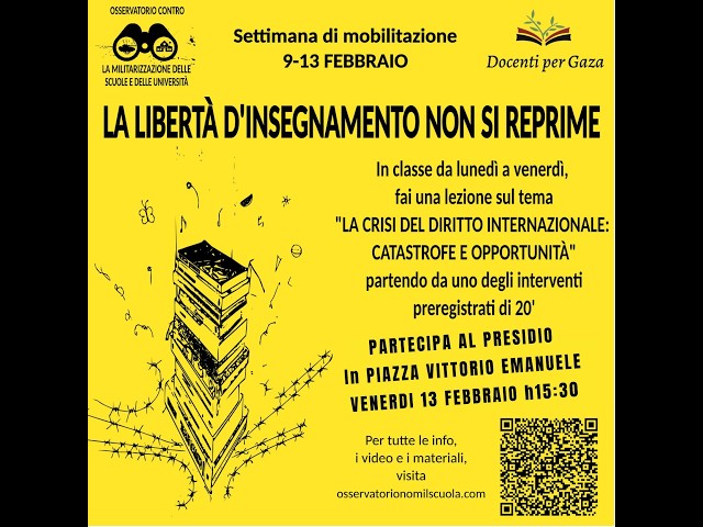 A difesa della libertà di insegnamento, la scuola pubblica non si&nbsp;ingabbia