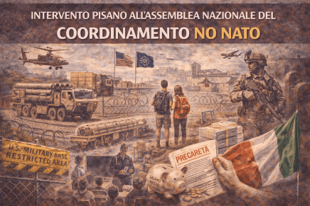 Intervento pisano all’assemblea nazionale del Coordinamento No&nbsp;Nato