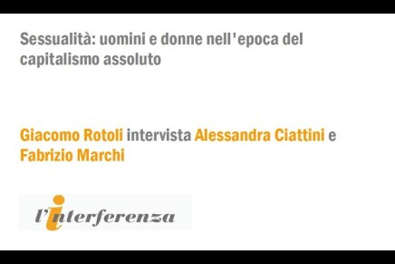 Sessualità: uomini e donne nell’epoca del capitalismo&nbsp;assoluto
