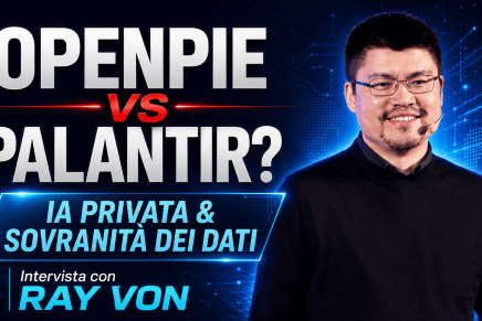 Ray Von: OpenPie, IA privata e sovranità dei dati contro il modello&nbsp;Palantir
