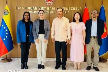 Il Venezuela punta a una cooperazione più forte con il&nbsp;Vietnam
