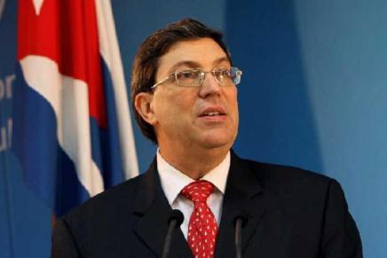 Il ministro degli Esteri Bruno Rodríguez: «Cuba non è una minaccia. Il bloqueo&nbsp;sì»