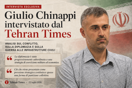 Guerra ibrida contro l’Iran: porti, reti energetiche e servizi civili diventano il campo di battaglia – Intervista per il Tehran Times Guerra ibrida contro l’Iran: porti, reti energetiche e servizi civili diventano il campo di battaglia – Intervista per il Tehran Times