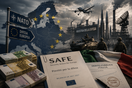 Dalla NATO all’Europa della difesa: l’Italia si indebita con i fondi SAFE Dalla NATO all’Europa della difesa: l’Italia si indebita con i fondi SAFE