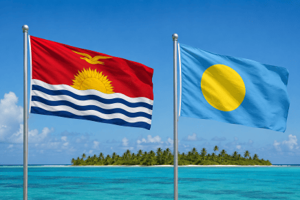 Sulla questione di Taiwan, Kiribati costituisce un esempio per&nbsp;Palau
