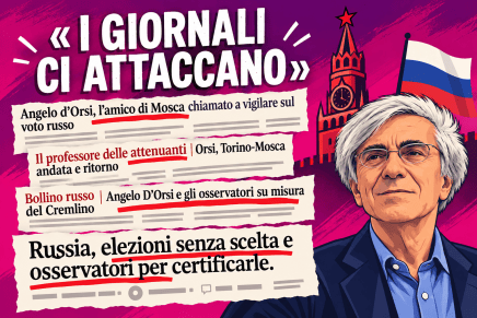 Angelo d’Orsi: i giornali di regime mi attaccano. Vuol dire che abbiamo&nbsp;ragione