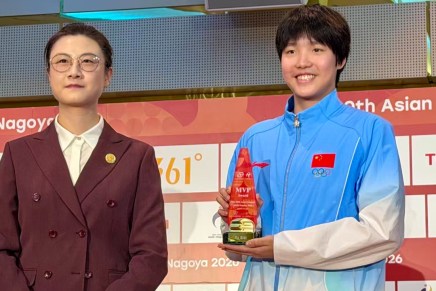 Yu Zidi nominata MVP, la Cina domina il medagliere dei Giochi asiatici con il record di ori&nbsp;all’estero
