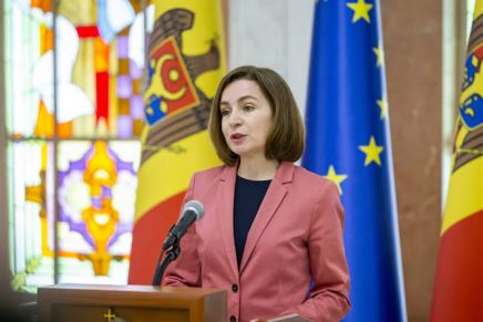 Moldavia: le opposizioni parlamentari moldave hanno annunciato l’avvio della procedura per la rimozione dall’incarico della presidente Maia&nbsp;Sandu